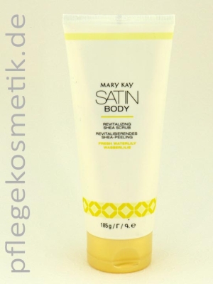 Mary Kay Satin Body Revitalizing Shea Scrub Peeling Fresh Waterlily