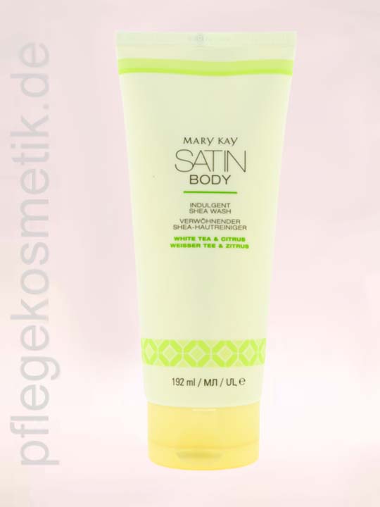 Mary Kay Satin Body Indulgent Shea Wash Duschgel - White Tea and Citrus