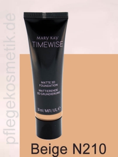 Mary Kay TimeWise Matte 3D Foundation, Beige N 210 Mary Kay TimeWise Matte 3D Foundation, Beige N 210