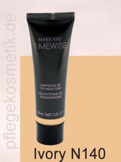 Mary Kay TimeWise Luminous 3D Foundation, Ivory N140 Mary Kay TimeWise Luminous 3D Foundation, Ivory N140