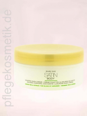 Mary Kay Satin Body Whipped Shea Creme - White Tea and Citrus