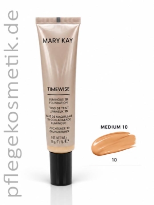 Mary Kay TimeWise Luminous 3D Foundation Grundierung Medium 10