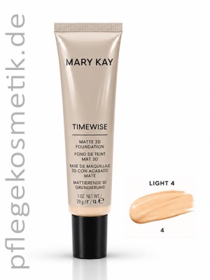 Mary Kay TimeWise Matte 3D Foundation Grundierung Light 4