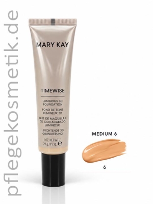 Mary Kay TimeWise Luminous 3D Foundation Grundierung Medium 6
