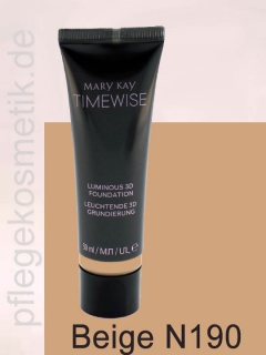 Mary Kay TimeWise Luminous 3D Foundation, Beige N190 Mary Kay TimeWise Luminous 3D Foundation, Beige N190
