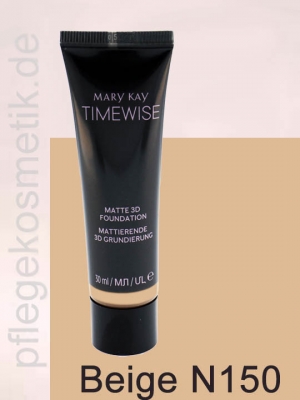 Mary Kay TimeWise Matte 3D Foundation, Beige N 150