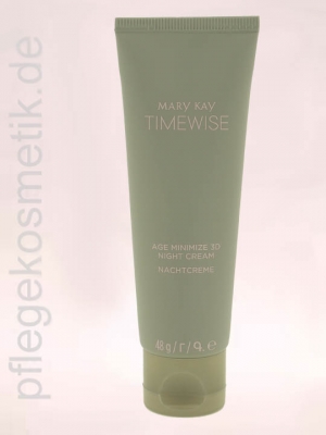 Mary Kay TimeWise Age Minimize 3D Night Cream, Nachtcreme für Mischhaut bis fettige Haut