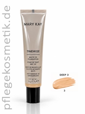 Mary Kay TimeWise Matte 3D Foundation Grundierung Deep 3