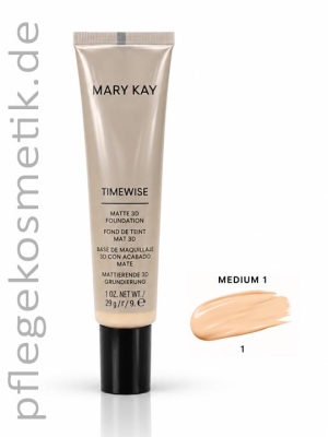 Mary Kay TimeWise Matte 3D Foundation Grundierung Medium 1