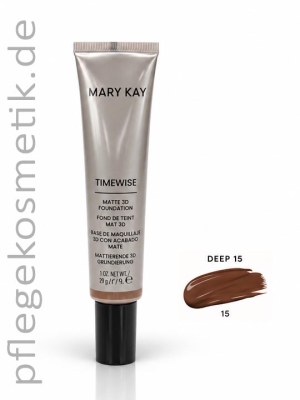 Mary Kay TimeWise Matte 3D Foundation Grundierung Deep 15