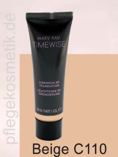 Mary Kay TimeWise Luminous 3D Foundation, Beige C110 Mary Kay TimeWise Luminous 3D Foundation, Beige C110
