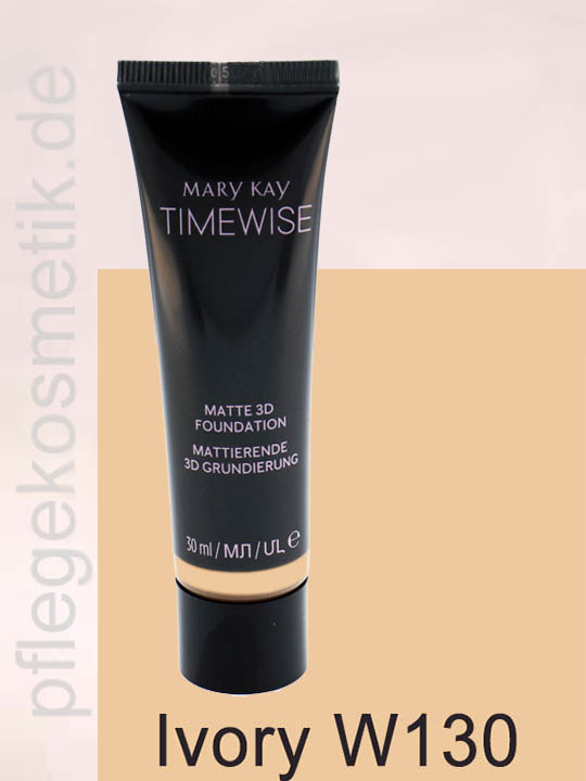 Mary Kay TimeWise Matte 3D Foundation, Ivory W 130