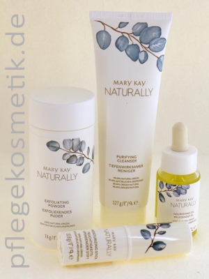 Mary Kay Naturally zertifizierte Naturkosmetik Hauptpflegelinie im Set