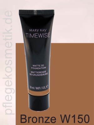 Mary Kay TimeWise Matte 3D Foundation, Bronze W 150