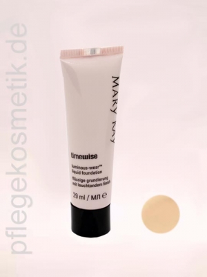 S.P.!! MHD 02/20 Mary Kay TimeWise Liquid Foundation Luminous-Wear, Ivory 1