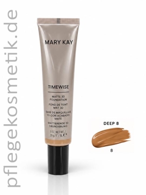 Mary Kay TimeWise Matte 3D Foundation Grundierung Deep 8