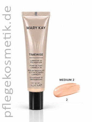Mary Kay TimeWise Luminous 3D Foundation Grundierung Medium 2