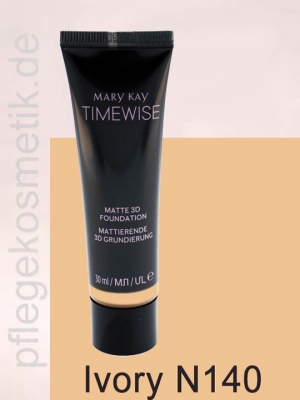 Mary Kay TimeWise Matte 3D Foundation, Ivory N 140