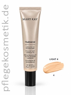 Mary Kay TimeWise Luminous 3D Foundation Grundierung Light 4