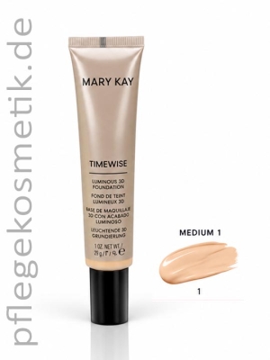 Mary Kay TimeWise Luminous 3D Foundation Grundierung Medium 1