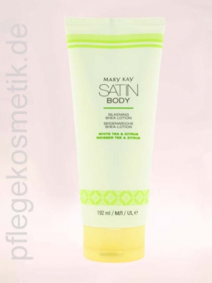Mary Kay Satin Body Silkening Shea Lotion Bodylotion - White Tea and Citrus